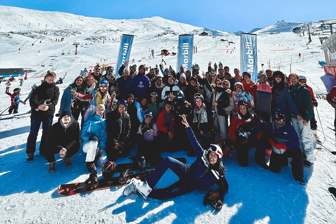 Team outdoors